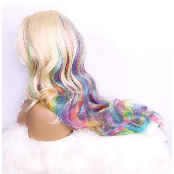 24” Rainbow Lace Front Wigs - Picture 7 of 7